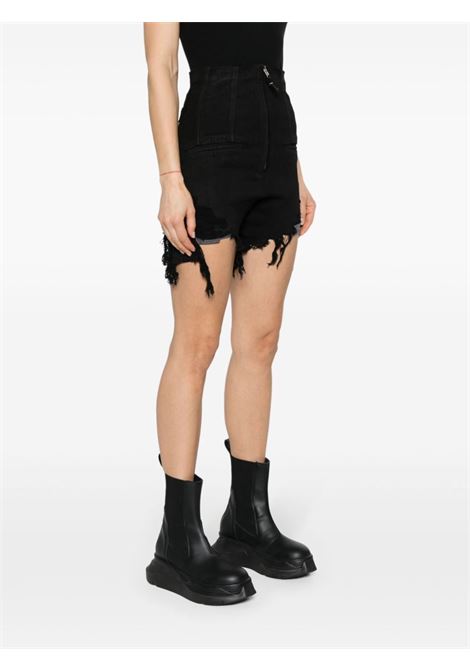 Shorts Lido Dirt mini in nero - donna RICK OWENS DRKSHDW | DS01D1313SBBFR09